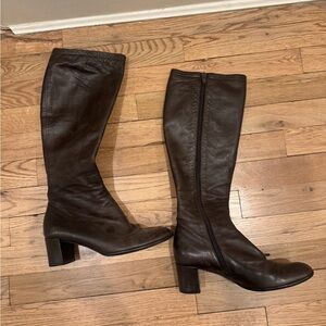 Marc Jacobs Dark Brown Heeled Boots